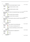 Liberty University: HSFM 611 - Quiz 1. Questions and Answers.