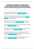 OK PROPERTY AND CASUALTY - MOTOR VEHICLE INCLUDED (ADJUSTER)-SECTION 1 QUESTIONS AND CORRECT ANSWERS VERIFIED LATEST 2023-2024 GRADE A +