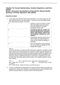 Chapter 20: Sexual Dysfunctions, Gender Dysphoria, and Paraphilias Halter: Varcarolis’ Foundations of Psychiatric Mental Health Nursing: A Clinical Approach, 8th Edition