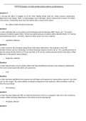 Med-Surg Chapter 13: Fluid and Electrolytes Balance and Disturbance