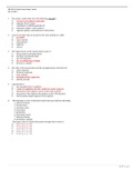 BIOS256 Final Exam Study Guide Mar 2015 KEY