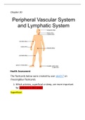 Nr 304 week 1 Nov Chapter 20 Peripheral Vascular System and Lymphatic