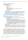 Week 2: Discussion - Epidemiological Methods Assignment Requirements 1. Choose one of the following: o Zika o Salmonella o MRSA o Clostridioides difficile o Depression (Choose population: Adult, Older Adult, Adolescent) o Attention Deficit Disorder o Deme