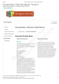 Focused Exam- Chest Pain | DOCUMENTATION