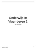 Samenvatting onderwijs in Vlaanderen