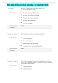 NR 222 PRACTICE QUIZ2 - 7 QUESTION