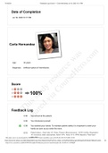 Complex Feedback Log & Score Carla Hernandez 2021