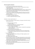 electromagnetic induction notes