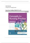 TEST BANK Giddens: Concepts for Nursing Practice,3rd Edition