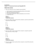 PCB 3063-Test Bank for: Chapter 11: Chromosome Structure and Organelle DNA