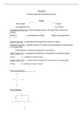 Grade 11 Physics Newton’s laws and geometrical optics 