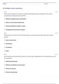 D250 - Unit 5 - Test Form B Quizzes & Ans!!