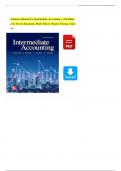 Solution Manual For Intermediate Accounting, 11th Edition by David Spiceland, Mark Nelson, Verified Chapters 1 - 21 & Appendix A, Complete Newest Version