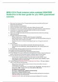 WGU C214 Final revision notes updated 2024/2025 Guide;this is the best guide for you 100% guaranteed success