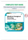 COMPLETE TEST BANK Medical- Surgical Nursing Concepts And Practice 3rd Edition By Dewit |Test Bank GUIDE With 100% Verified Answers |All Chapters (Chapter 1-48) Rated A+  PRINTED PDF| ORIGINAL DIRECT FROM THE PUBLISHER | 100% VERIFIED ANSWERS | DOWNLOAD I