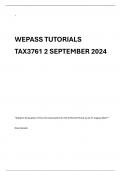 TAX3761 TEST 4 SUGGESTED SOLUTIONS  2014