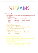 vitamins