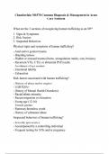 Chamberlain NR570 Common Diagnosis & Management in Acute Care Midterm