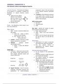 Grade 12 Physical sciences paper 2 (Chemistry) notes 