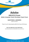 Adobe AD0-E312 Dumps - Prepare Yourself For AD0-E312 Exam