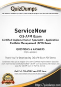 CIS-APM Dumps - Way To Success In Real ServiceNow CIS-APM Exam