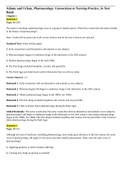 Exam (elaborations) Adams and Urban, Pharmacology: Connections to Nursing Practice, 3e Test  Bank (Adams and Urban, Pharmacology: Connections to Nursing Practice, 3e Test  Bank) 