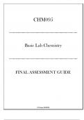 (Portage) CHM095 - Basic Lab Chemistry - Final Assessment Guide 2024-2025.