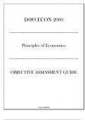 (WGU D089) ECON 2000 - Principles of Economics - OA Guide 2024-2025