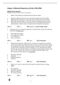 Exam (elaborations) HR 590 Human Resource Management -C01_TB_Krahn_WICS-Chapter 1 Historical Perspectives on Work (1700–1950s).