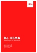 Merkanalyse en adviesrapport HEMA (goed cijfer)