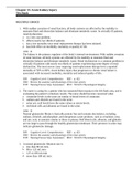 NR 340 chapter 15 Acute kidney injury Test Bank GRADED A