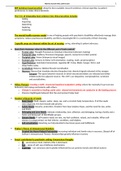 Mental Health FINAL EXAM Study Guide