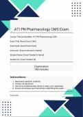 ATI PN Pharmacology CMS Form B Exam