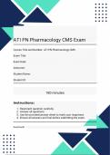 ATI PN Pharmacology CMS Midterm Exam