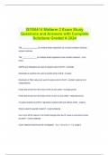 ISYE6414 Midterm 2 Exam Study Questions and Answers with Complete Solutions Graded A 2024