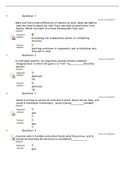 PHI 210 WEEK 6 EXAM ANSWERS 1B FALL 2018 Questions and Answers