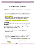 Exam (elaborations) CHEM 1225 Student Exploration: Ionic Bonds (CHEM1225 /The Ionic Bonds Gizmo / Student Exploration: Ionic Bonds (answered) 2021