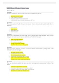  Exam 2 NR 222 Question 1	 The nurse incorporates cultural considerations into the health teaching plan by:  •	Assessing a person's beliefs. •	Using medical terminology •	Presenting evidence-based information. •	Explaining that universal health practic