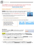 BIOL 122 Waves GIZMOS Lab Sheet