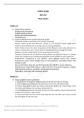 BIOS 252 FINAL EXAM UNIT 8 STUDY GUIDE 1