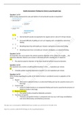 Health Assessment- Findings for Chest & Lung Sherpath Quiz | Health Assessment- Findings for Chest & Lung Quiz (answered) CURRENTLY UPDATED 2021 