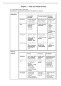 ICT - IGCSE - Theory - Input and Output Devices