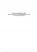 C955 PRE-ASSESSMENT: APPLIED PROBABILITY AND STATISTICS(FZO1) PFZO