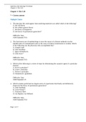 BIOLOGY 206 OpenStax Microbiology Test Bank- Chapter 3: The Cell