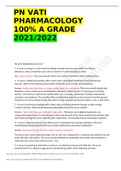  PN VATI PHARMACOLOGY NURSING 100% A GRADE