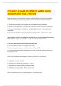  ITE302C EXAM 2024/2025 WITH 100% ACCURATE SOLUTIONS