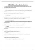 SHRM-CP Practice Exam Questions Graded A+