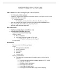 NURSING NR327Exam 2 Study Guide July 2021