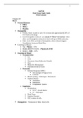 BIO 255 FINAL EXAM STUDY GUIDE