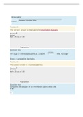 BUS 5114 Unit 1-Unit 4 Test Scores and Test Questions